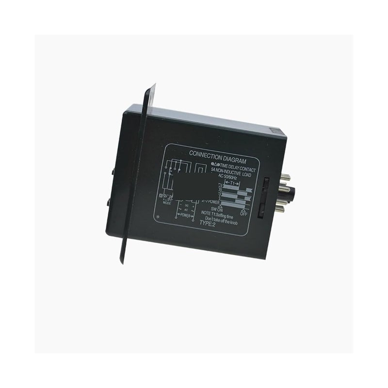 ASY 3D Digital Timer Time Delay Relay 9 9S AC220V With Base - Image 2